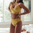 Conjunto Lingerie Seamless SoftTouch™ Sutiã + Fio Dental Sem Costura