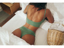 Conjunto Lingerie Seamless SoftTouch™ Sutiã + Fio Dental Sem Costura