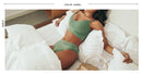 Conjunto Lingerie Seamless SoftTouch™ Sutiã + Fio Dental Sem Costura