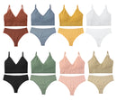 Conjunto Lingerie Seamless SoftTouch™ Sutiã + Fio Dental Sem Costura