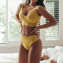 Conjunto Lingerie Seamless SoftTouch™ Sutiã + Fio Dental Sem Costura