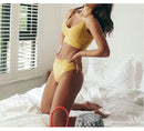 Conjunto Lingerie Seamless SoftTouch™ Sutiã + Fio Dental Sem Costura