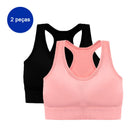 Kit 2 Tops Fitness Seamless ActiveFit™ Sustentação e Conforto