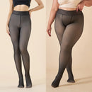 Meia-Calça Térmica WinterShape™ Forrada com Efeito Translúcido