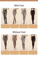 Meia-Calça Térmica WinterShape™ Forrada com Efeito Translúcido