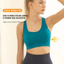 Kit 2 Tops Fitness Seamless ActiveFit™ Sustentação e Conforto