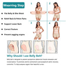Cinta Pós-Parto Modeladora RecoverFit™ Suporte Abdominal e Lombar