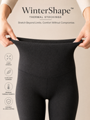 Meia-Calça Térmica WinterShape™ Forrada com Efeito Translúcido